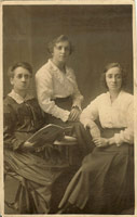 Rosa Stacey – 46 years old; Fanny Gertrude (Gertie) Ruscoe – 20 years old; Rose Edith Ruscoe – 24 years old